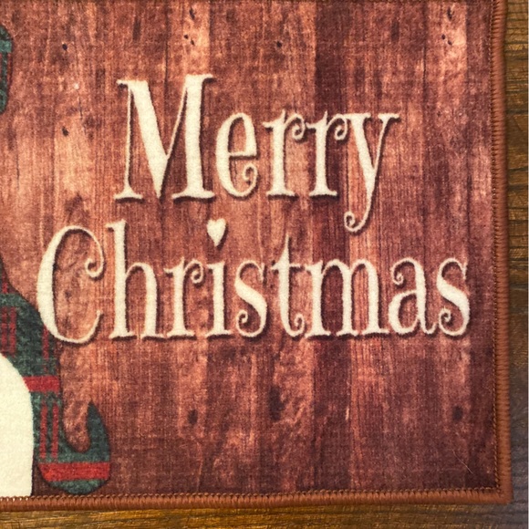 Christmas Gnome Rug, Gnome Rug, Indoor Machine Washable Printed Rug 27” X 17” - Picture 6 of 13